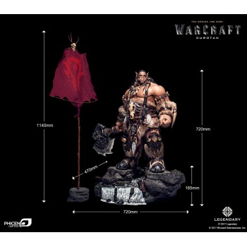 Warcraft Film Universe Durotan Big-Budget Premium Statue 72 cm